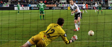 Heldig straffespark hjalp RBK til serieledelse