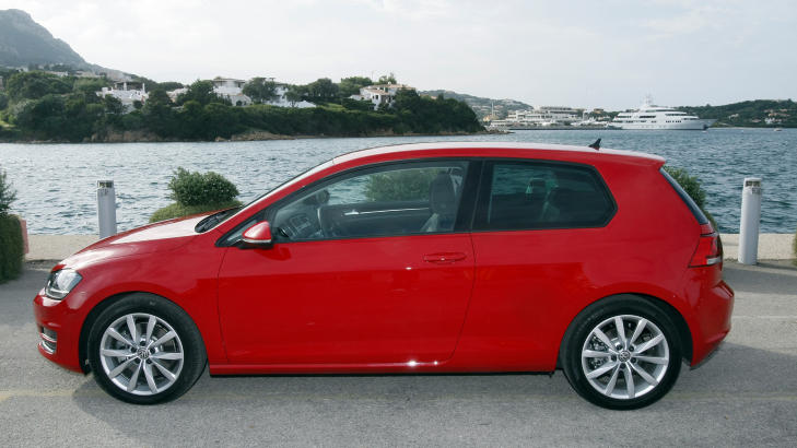 UMISKJENNELIG: Selv om Golfen er blitt litt lengre og litt lavere, er den fortsatt sv�rt s� gjenkjennelig.