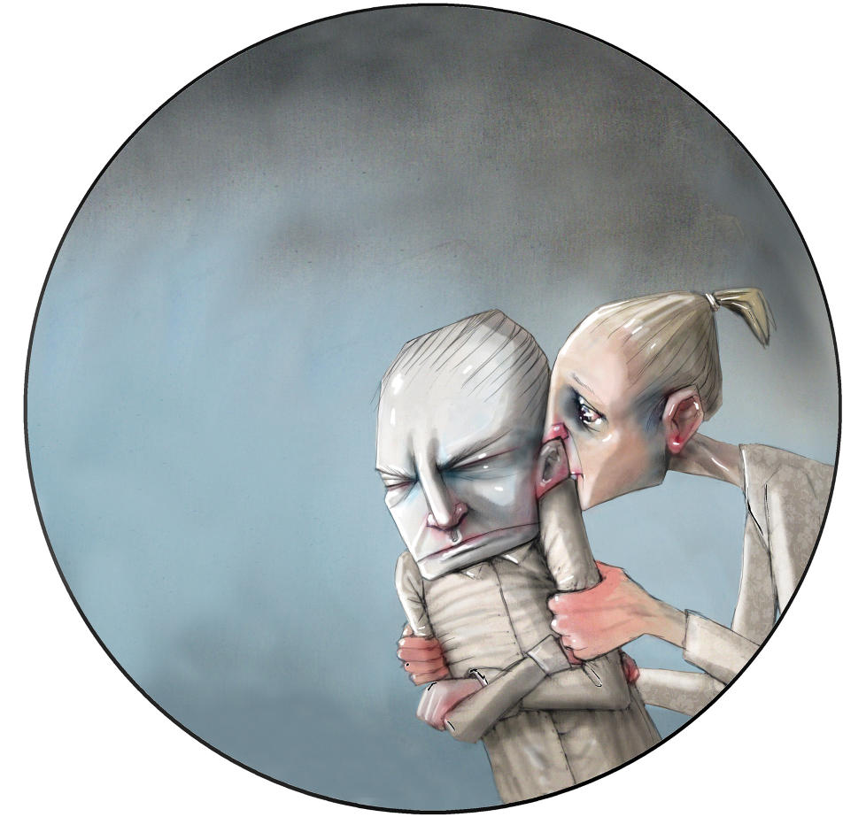 Familieterapeut Jesper Juul svarer hver l�rdag p� lesernes sp�rsm�l om familieliv, barneoppdragelse, parforhold. Er du mamma, pappa, kj�reste ung eller barn og har du sp�rsm�l send det til: jesper.juul@dagbladet.no Illustrasjon: Lisa Aisato