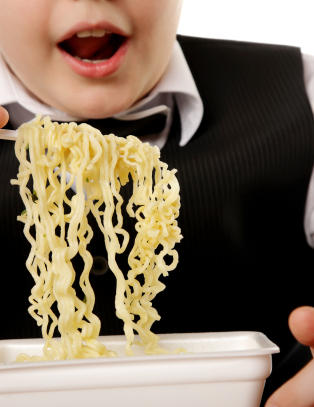 Feite barn - d�rlig smak