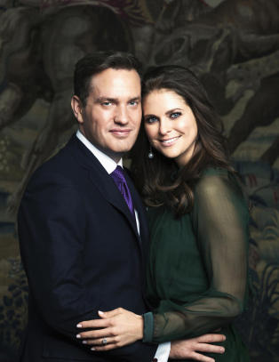 Prinsesse Madeleine blir hyllet av Chris' familie