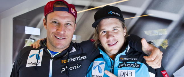 Jansrud p� sjetteplass etter f�rste omgang