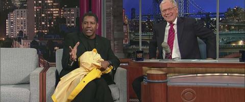 David Letterman trosset Sandys herjinger