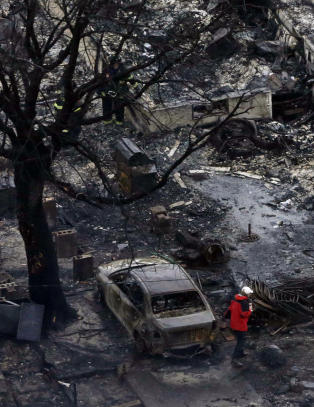 Storbrann raserte nabolag i New York