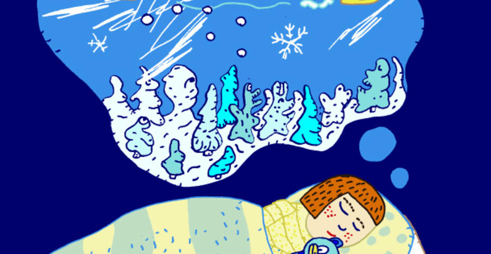 NAIVT OG LEKENT:   Kombinasjonen mellom Geir Gulliksens poetiske naivitet og Anne Fiskes lekne strek er bare helt topp. N� er boka nominert til Brageprisen.