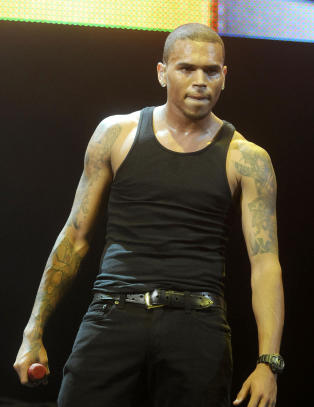 Chris Brown sjokkerte med Halloween-kostyme