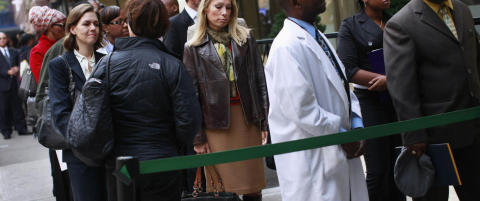 170 000 nye arbeidsplasser i USA i oktober