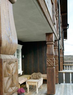 Her koser de seg p� fjellet - uten sn�m�king