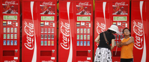 Kineserne hacket Coca-Cola
