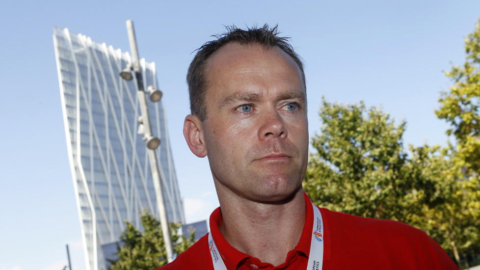 H�PEFULL: Sporstsjefen i Norges friidrettsforbund, Ronny Nilsen, h�per � se Christina Vukicevic tilbake p� banen neste sesong.
Sportssjef i Norges fri-idrettsforbund Ronny Nilsen under et m�te med pressen utenfor deltakerhotellet i forbindelse med EM i friidrett i Barcelona 2010.
Foto: Cornelius Poppe / Scanpix