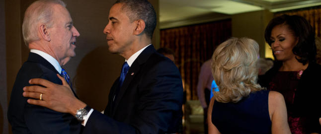 Her gratulerer USAs mektigste hverandre