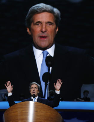 Kerry favoritt til å ta over etter Hillary