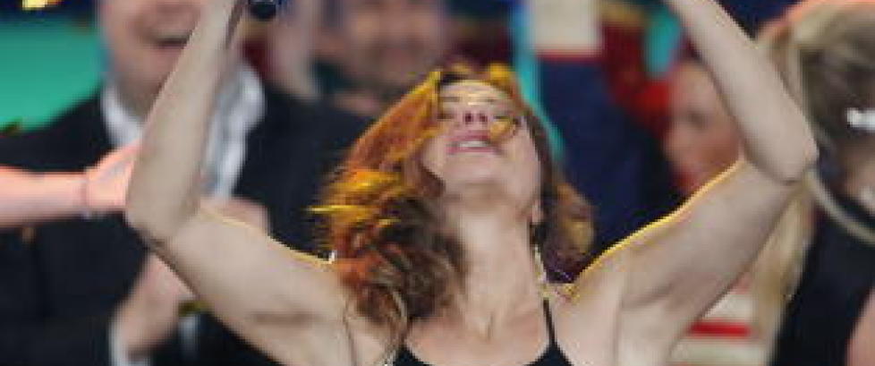 Rita slo Tuva p� m�lstreken