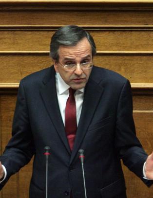 Grekerne godkjente budsjettet