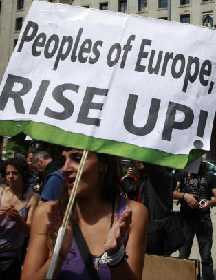 EU f�r fredsprisen og arbeidsledige europeeres vrede rettes mot Oslo