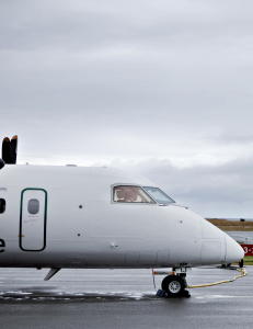 Streik i Wider�e, alle fly settes p� bakken