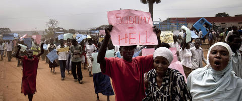 Vil gi d�dsstraff i julegave til ugandiske homofile