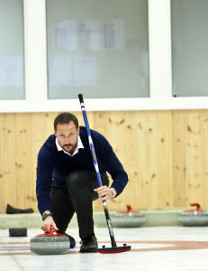 Her er kronprinsen p� glattisen