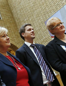 KrF og Venstre i samtaler med H og Frp
