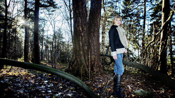 Gr�nn lunge: Skogen p� Ekeberg ligger i Silje Nergaards n�rmilj� og er stedet hun g�r for inspirasjon.