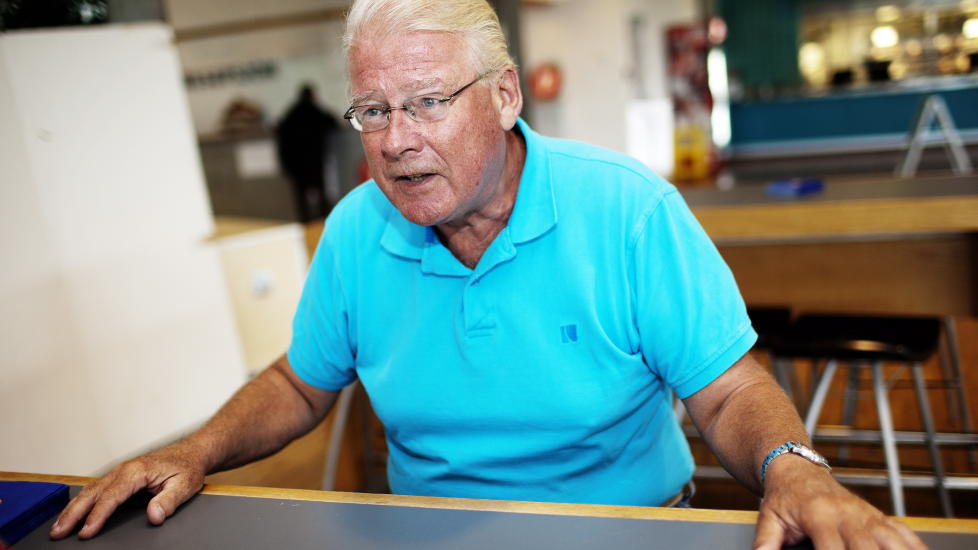 Vil ha penger: - Staten er styrtrik, Oslo n�rmer seg jo konkurs, sier Carl I. Hagen som vil at staten skal ta hele regninga for et nytt Munch-museum.
Fotograf: Christian Roth Christensen / Dagbladet