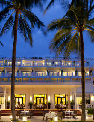 Her bor du som en fransk guvern�r fra kolonitiden