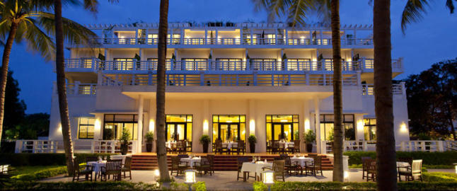 Her bor du som en fransk guvern�r fra kolonitiden