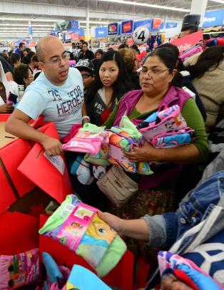 Amerikanerne går av skaftet på årets store shoppingdag