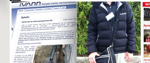 - Så du synes det er greit å drikke kloakk?