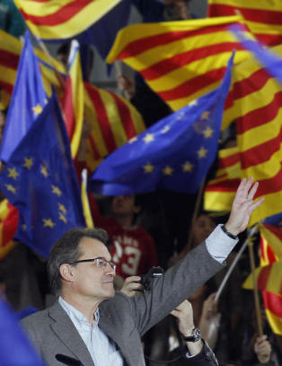 Katalanske velgere st�tter partier som vil ut av Spania