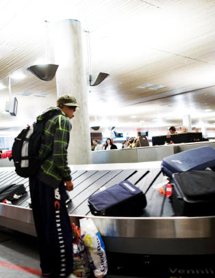 - Vi rakk flyet videre, men bagasjen kom ikke f�r etter tre dager