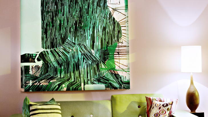 Sjokk: - Rosa stue oppfattes nok som mer radiklat enn jeg hadde trodd, sier Synne Skjulstad.