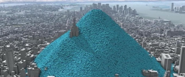 Så mye forurenser New York i løpet av én dag