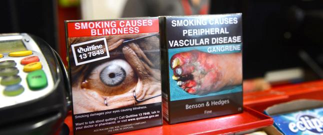 Med disse skrekkbildene håper australske myndigheter å gjøre røyking uglamorøst