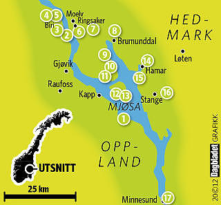 MJ�SG�RDENE. Grafikk: KJELL ERIK BERG