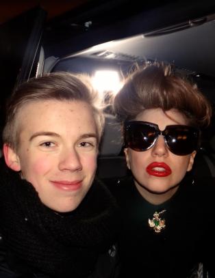 Haakon (15) fikk 200-lapp fra Lady Gaga for å kjøpe seg pizza