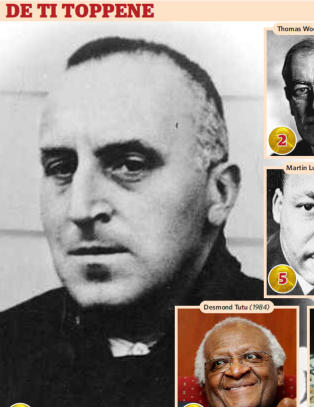 Ossietzky er tidenes fredsprisvinner