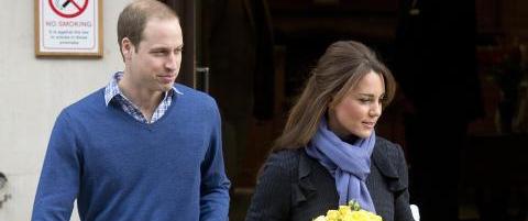 Kate og William i sorg