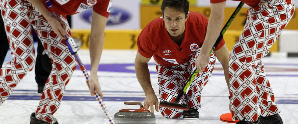 Curlinggutta �pnet med seier mot Sveits og Russland