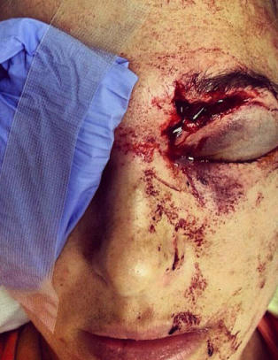 S�nn s� kona til Bode Miller ut etter en golfrunde med mannen