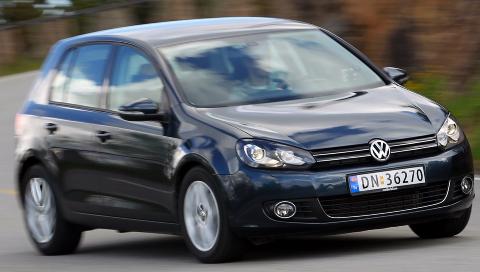 LETT � LIKE: VW Golf. Foto: Terje Bj�rnsen