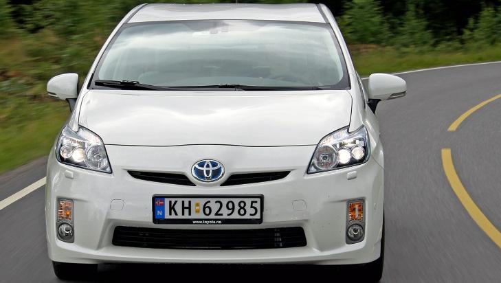 MEGET SOLID: Toyota Prius. Foto: Petter Handeland