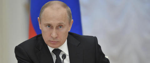 Putin jubler over st�rre v�peneksport