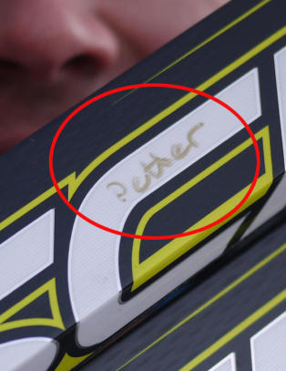 Northug digger � v�re p� skiene til J�nsson