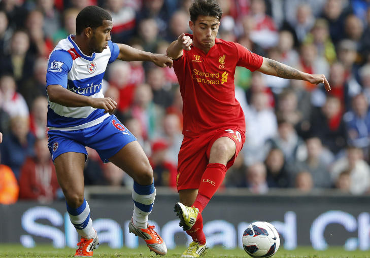 B�TELAGT: Suso f�r 10 000 pund i bot for homohets. Foto: REUTERS/Phil Noble