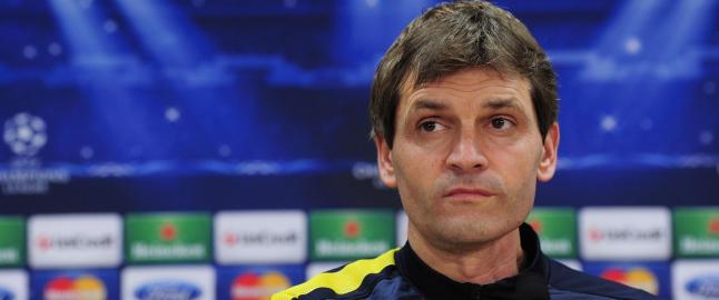 Barcelona-treneren p� vei tilbake