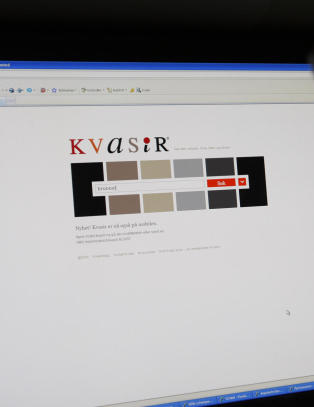 Sol kj�per opp Kvasir