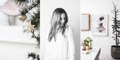 Elisabeth Heier-Werner blogger fra sin loftsleilighet på Grünerløkka under navnet Elisabethheier. Hvit jul innendørs er noe av det fineste hun vet. © FOTO: Krekling Photo/Elisabeth Heier-Werner. Elisabeth Heier-Werner blogger fra sin loftsleilighet på Grünerløkka under navnet Elisabethheier. Hvit jul innendørs er noe av det fineste hun vet. © FOTO: Krekling Photo/Elisabeth Heier-Werner.