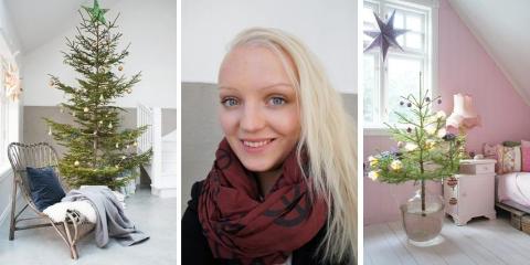 Amalie Fagerli blogger og bor på Svennegården i Eidsvik utenfor Ålesund. Hun pynter helst med farger, og varierer ved å sette sammen julepynten ulikt fra år til år. © FOTO: Amalie Fagerli / svenngaarden.blogspot.com Amalie Fagerli blogger og bor på Svennegården i Eidsvik utenfor Ålesund. Hun pynter helst med farger, og varierer ved å sette sammen julepynten ulikt fra år til år. © FOTO: Amalie Fagerli / svenngaarden.blogspot.com