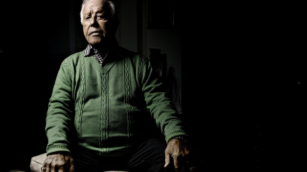 DEN SISTE: Samuel Steinmann, den siste gjenlevende norske j�den som ble sendt til tyske kosentrasjonsleirer med �Donau�.
Foto: J�rn H. Moen / Dagbladet